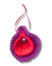 Load image into Gallery viewer, Crochet Vulva Decoration