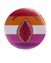 Load image into Gallery viewer, BIG BOI Vulva Pride Flag Stickers