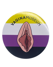 Load image into Gallery viewer, BIG BOI Vulva Pride Flag Stickers