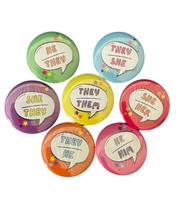 Load image into Gallery viewer, Pronoun Badges