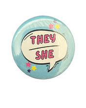 Load image into Gallery viewer, Pronoun Badges