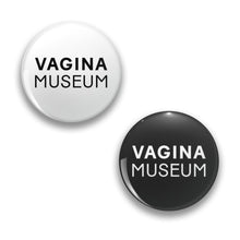 Load image into Gallery viewer, Vagina Museum Logo Badge