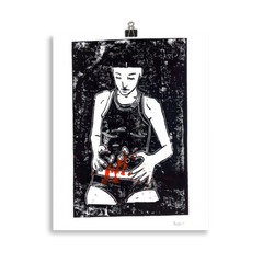 Male, Female, Pain - Andy Shaham (Print B)