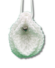 Load image into Gallery viewer, Crochet Vulva Decoration
