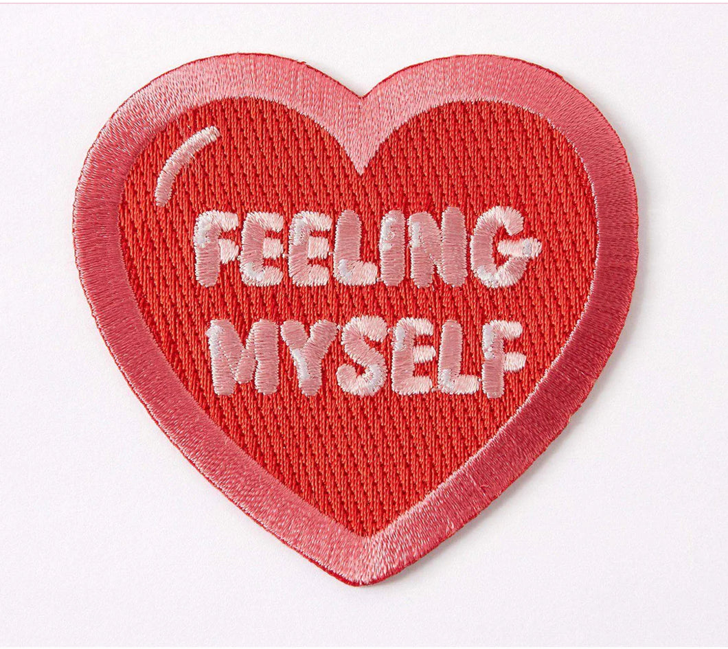 Feeling Myself Iron On Embroidered Patch