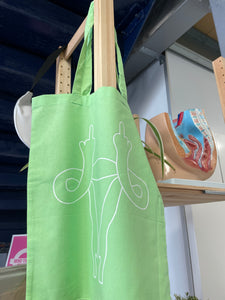 F Uterus Tote Bag