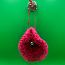 Load image into Gallery viewer, Crochet Vulva Christmas Tree Decoration
