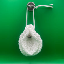 Load image into Gallery viewer, Crochet Vulva Christmas Tree Decoration
