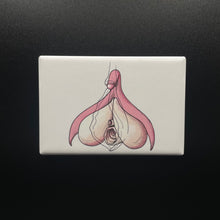 Load image into Gallery viewer, Clitoris Tinplate Magnet
