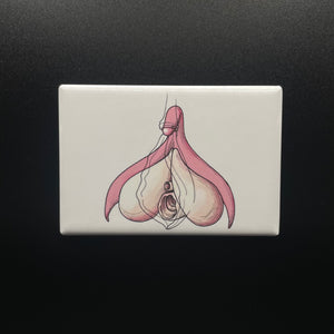 Clitoris Tinplate Magnet