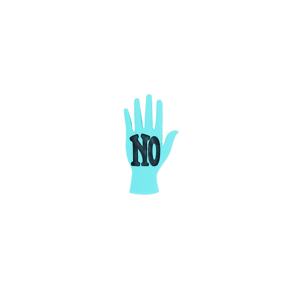 No Means No Brooch
