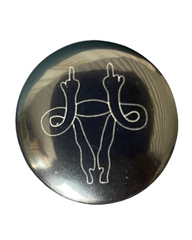 F Uterus Badge