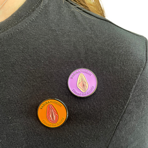 I Found The Clitoris Enamel Pin