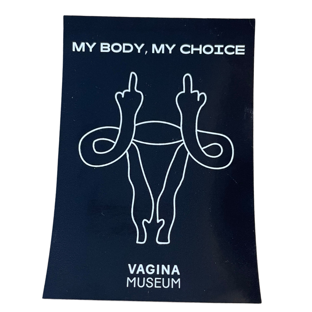 F Uterus Sticker