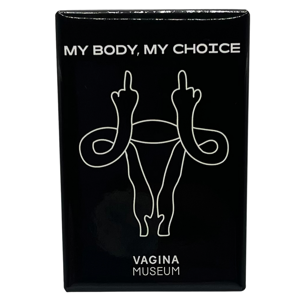 F Uterus Tinplate Magnet