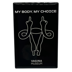 F Uterus Tinplate Magnet
