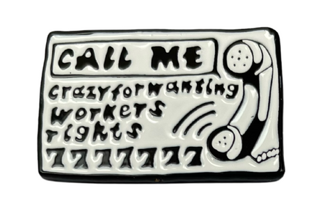 NUM - Call Me Enamel Pin