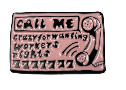 NUM - Call Me Enamel Pin