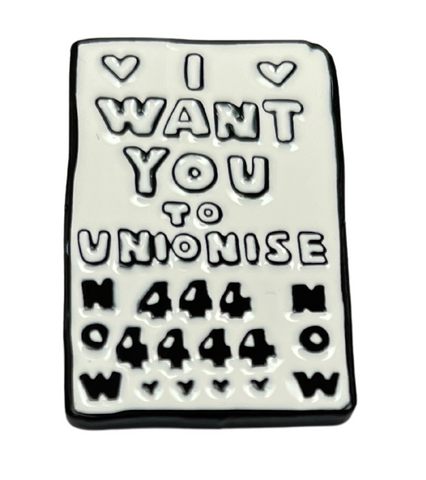 NUM - I Want You Enamel Pin