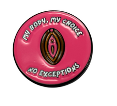 NUM - My Body My Choice Enamel Pin