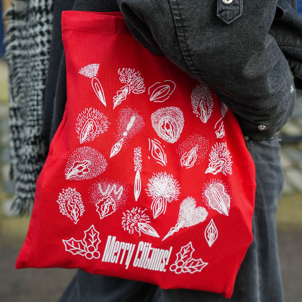 Merry Clitmas Tote Bag
