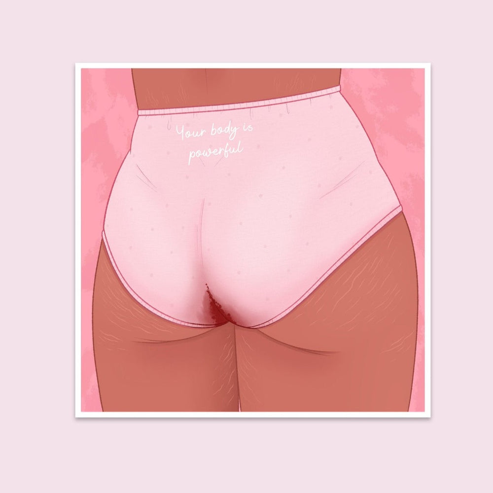 Period Power Mini Art Print