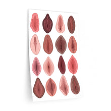 Load image into Gallery viewer, Colour Vulva Temporary Tattoo Sheet
