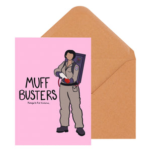 Muff Busters Greeting Card