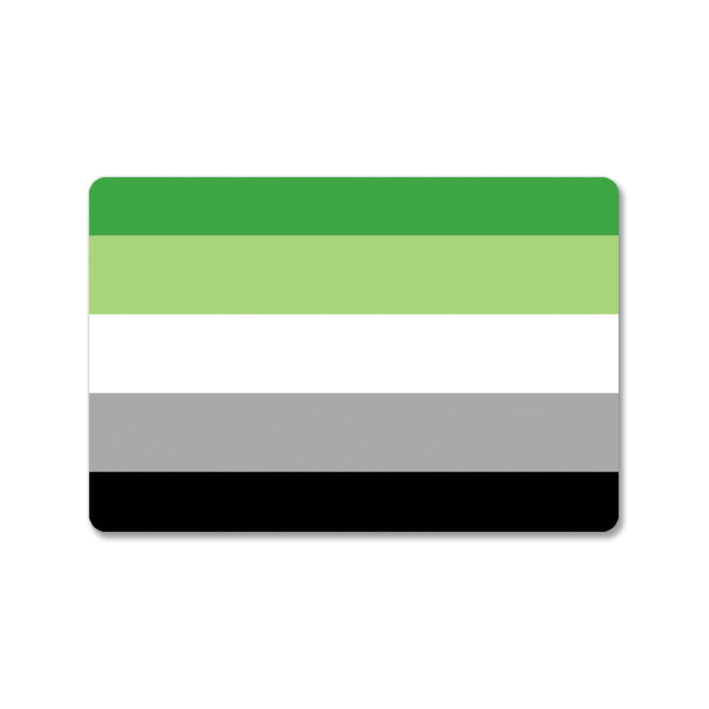 Aromantic Pride Flag Sticker