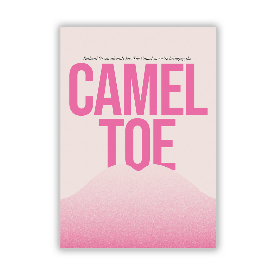 Camel Toe Postcard