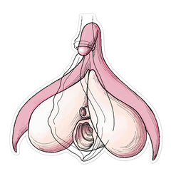 Clitoris Vinyl Sticker