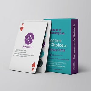 Count on Contraception - Playing Cards