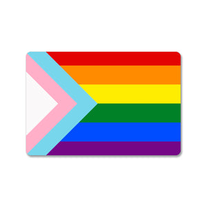 Rainbow/Trans Pride Flag Sticker