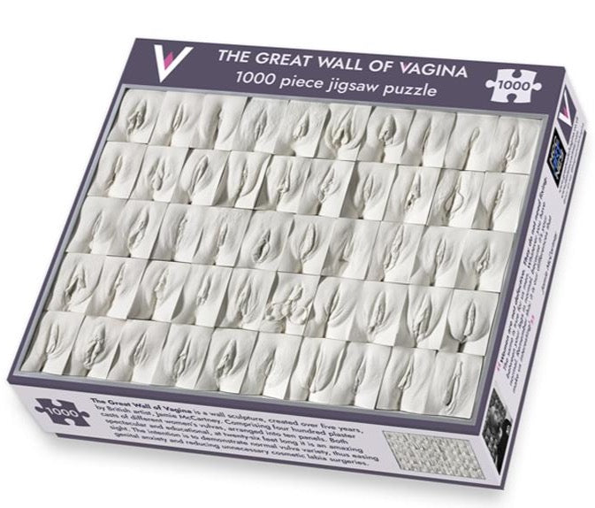 Great Wall of Vagina Jigsaw Puzzle - Jamie McCartney