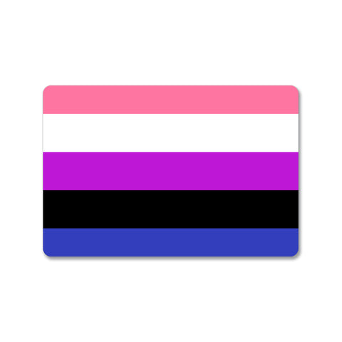 Genderfluid Pride Flag Sticker