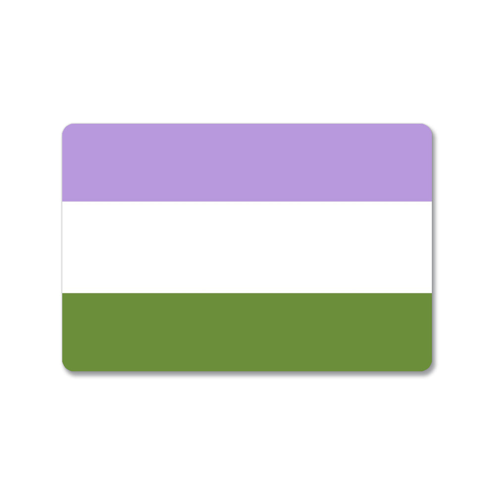 Genderqueer Pride Flag Sticker