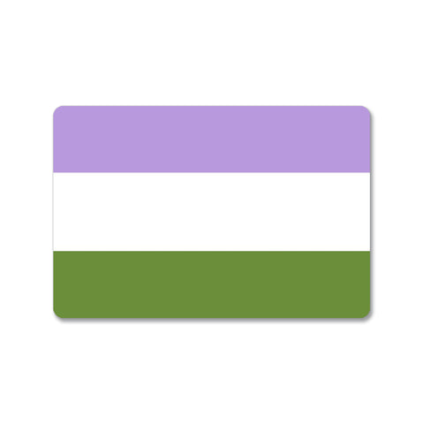 Genderqueer Pride Flag Sticker