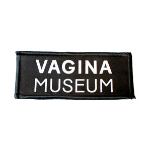 Vagina Museum Logo Embroidered Patch