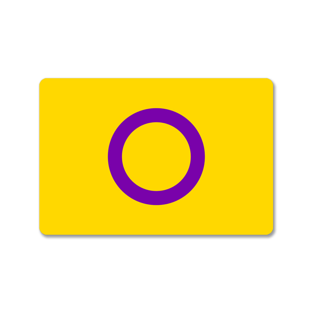Intersex Pride Flag Sticker