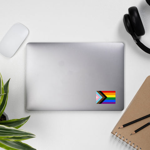 Progress Pride Flag Sticker