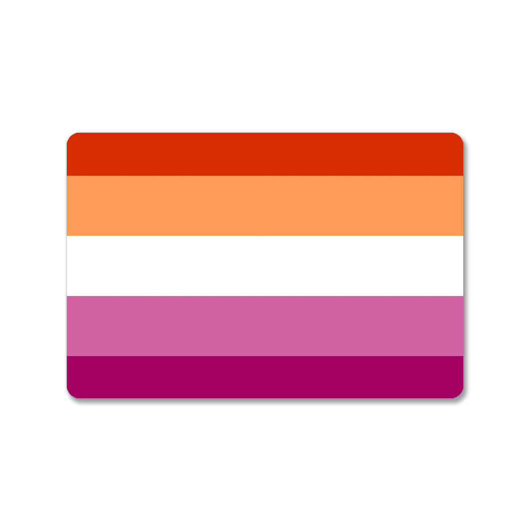 Lesbian Pride Flag Sticker