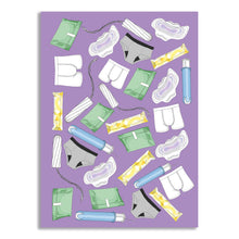 Load image into Gallery viewer, Menstrual Products Notebook, pack of 4
