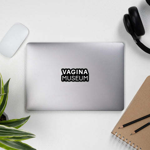 Vagina Museum Logo Vinyl Sticker