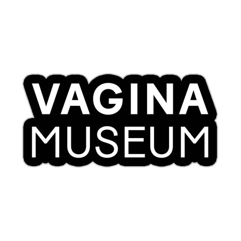 Vagina Museum Logo Vinyl Sticker