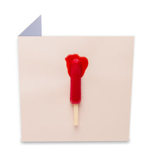 Load image into Gallery viewer, Melting Popsicle Greeting Card
