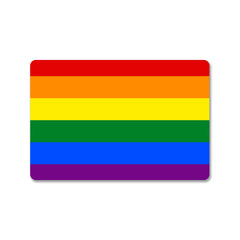 Modern Pride Flag Sticker