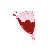 Load image into Gallery viewer, Menstrual Cup Vinyl Sticker

