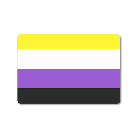 Non-Binary Pride Flag Sticker