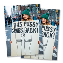 Load image into Gallery viewer, This Pussy Grabs Back Postcard
