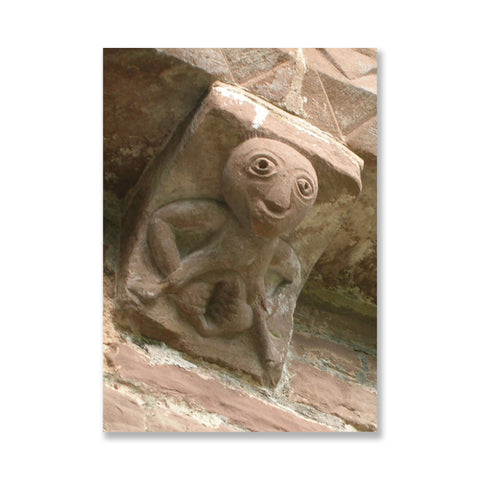 Sheela Na Gig Postcard